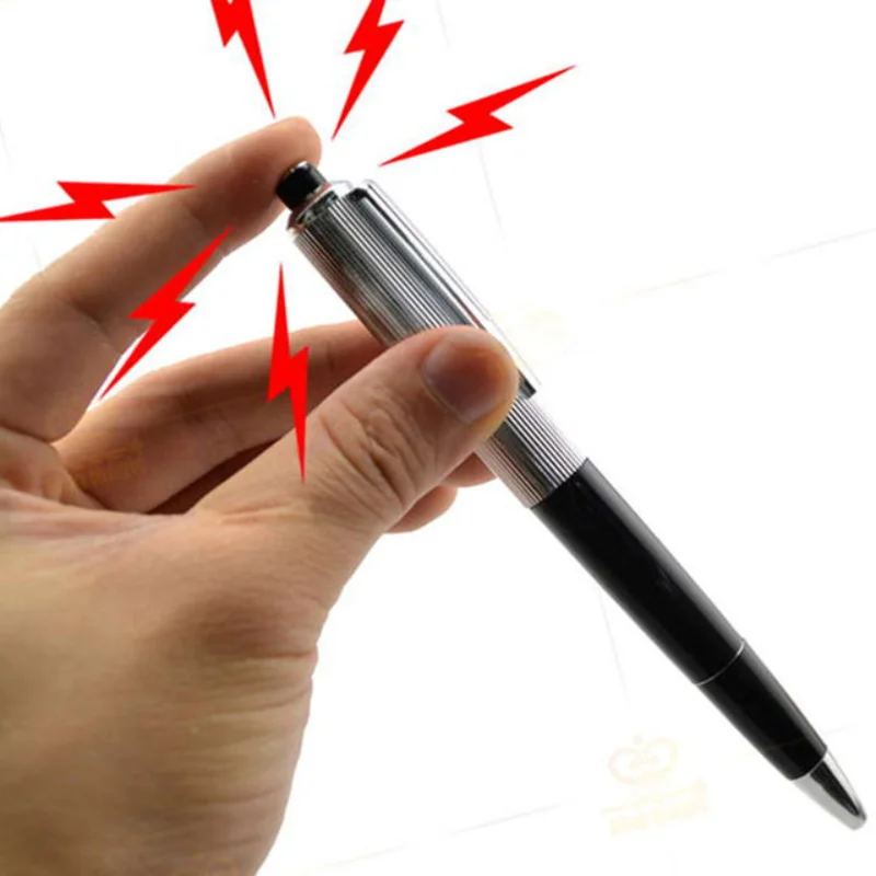 Shock Pen Prank Toy - 1 szt. Kreatywny długopis z efektem