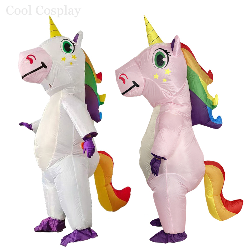 Inflatable Dinosaur Costume Adult - Kostiumy dmuchane dla dorosłych: Jednorożec, Dinozaur,