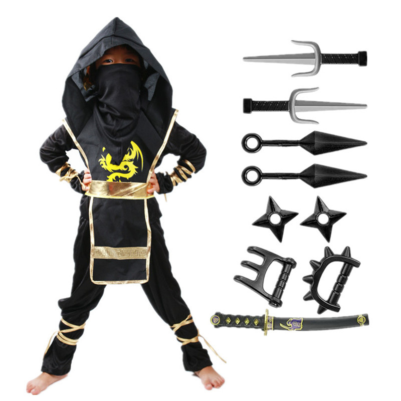 Spiderman Jumpsuit Kids - Strój Ninja na Halloween dla Chłopców