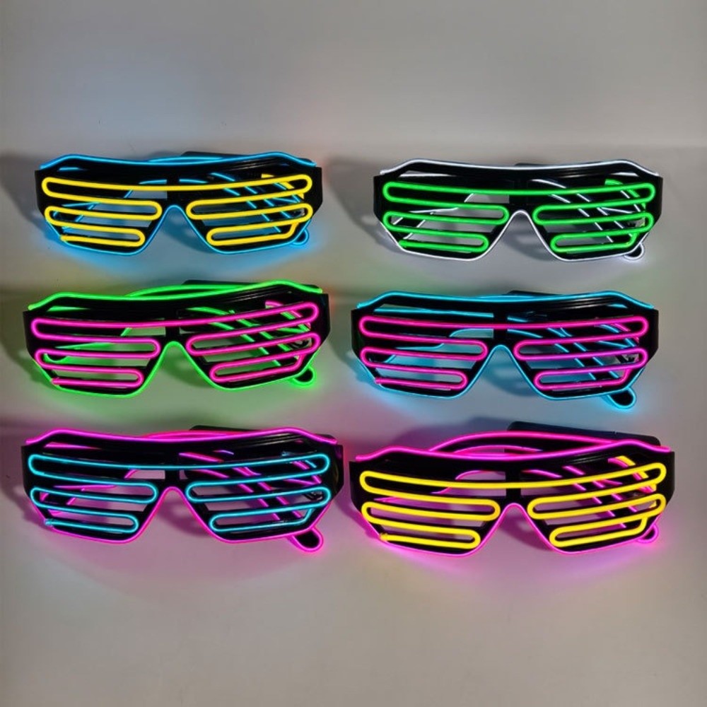 Bezprzewodowe, świecące okular – Glow In The Dark Party Glasses recenzja i cena