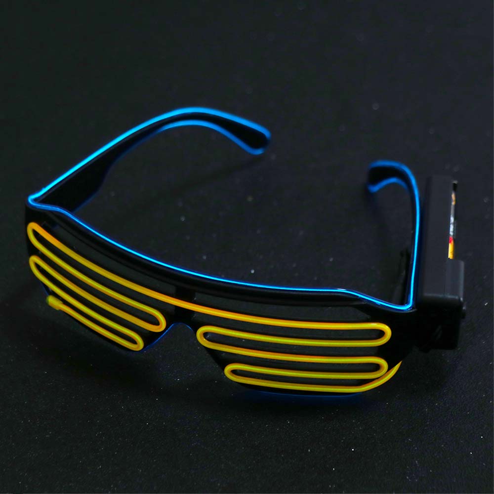Bezprzewodowe, świecące okular – Glow In The Dark Party Glasses recenzja i cena