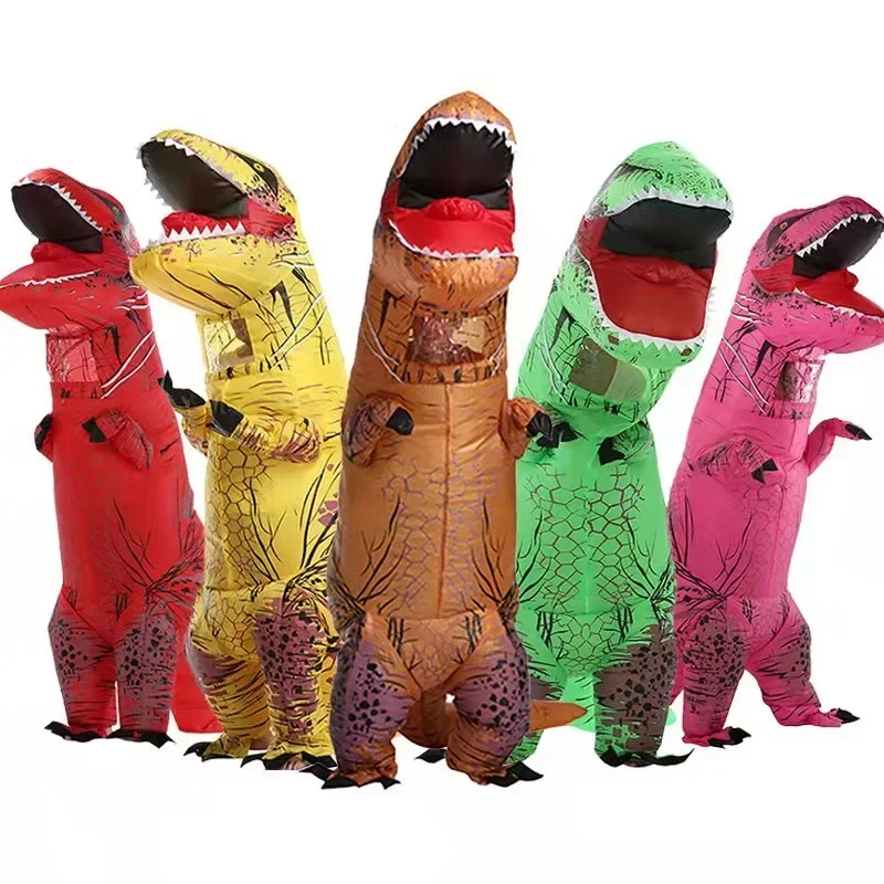 Tyrannosaurus rex nadmuchiwany – Inflatable Dinosaur Costume Adult recenzja i cena