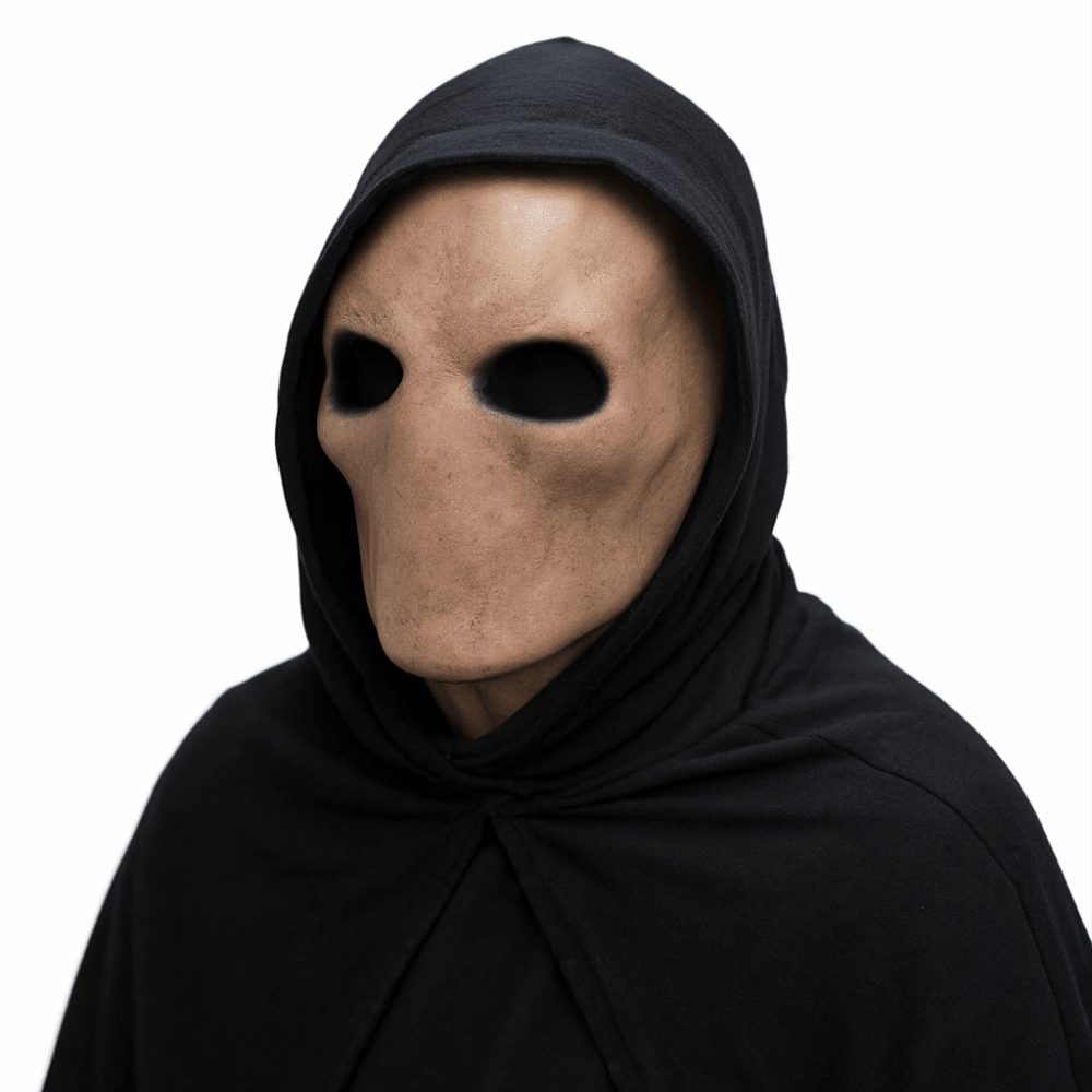 Maska bez twarzy na Halloween, – Latex Alien Mask Realistic recenzja i cena