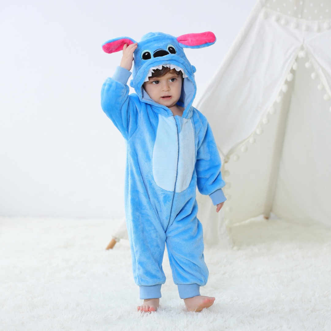 Kigurumi Stitch dla niemowląt, – Spiderman Jumpsuit Kids recenzja i cena