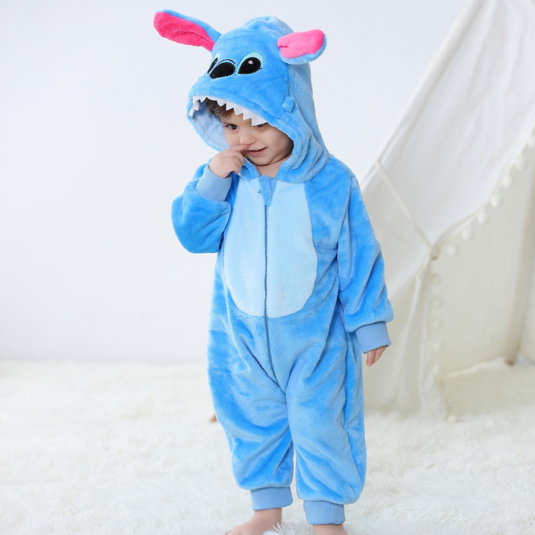 Kigurumi Stitch dla niemowląt, – Spiderman Jumpsuit Kids recenzja i cena