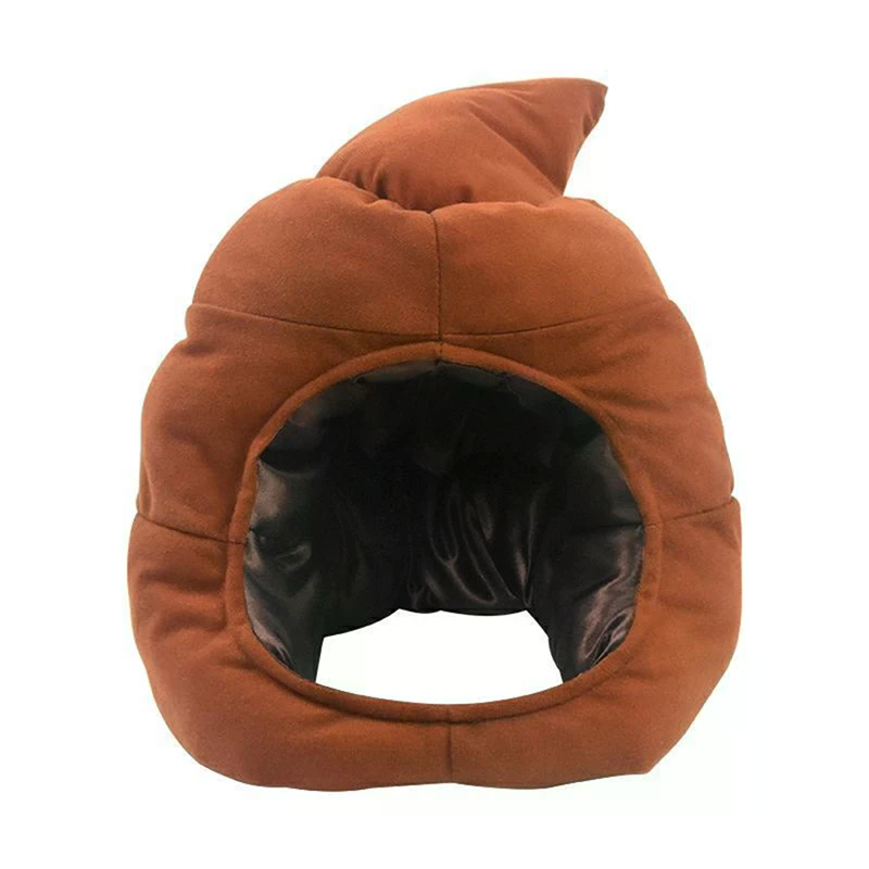 Czapka pluszowa w kształcie gó – Fake Poop Gag Gift recenzja i cena