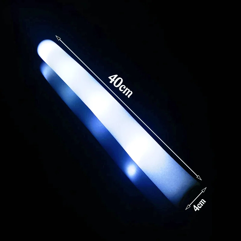 30Pcs LED Foam Sticks White Li – Flashing Led Foam Sticks Party recenzja i cena