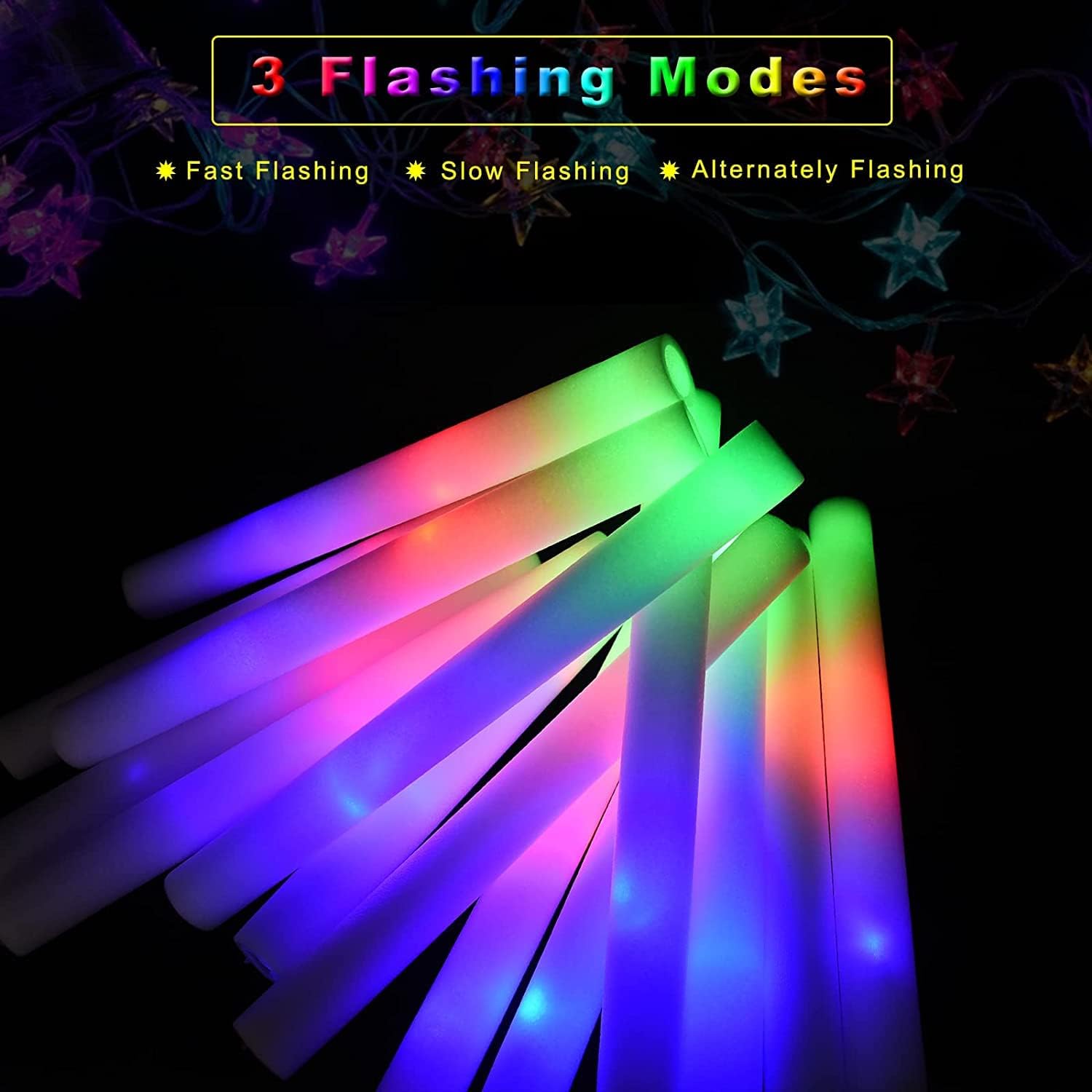 30 sztuk piankowych pałeczek ś – Flashing Led Foam Sticks Party recenzja i cena