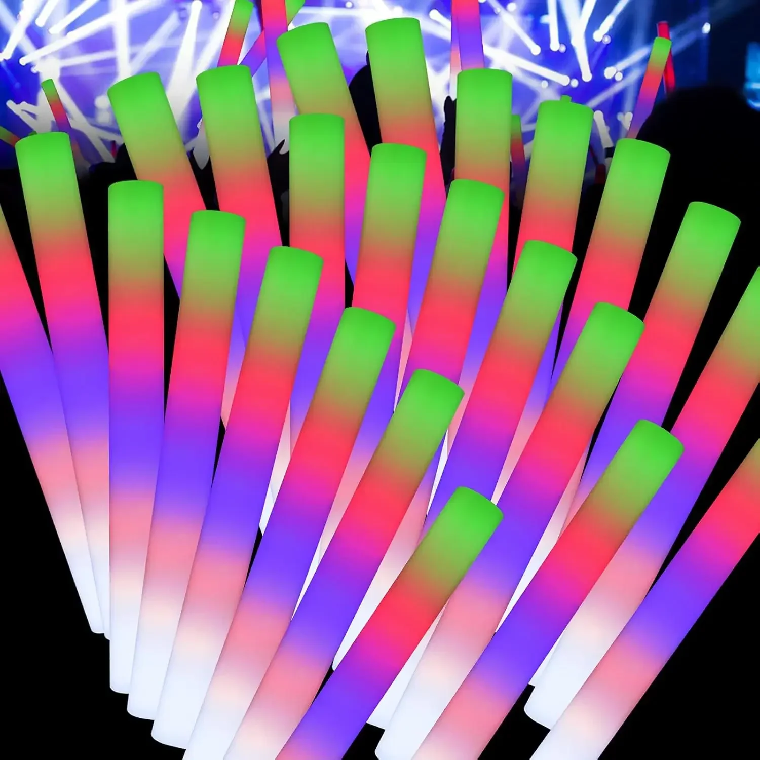 50 sztuk świecących pałeczek L – Flashing Led Foam Sticks Party recenzja i cena
