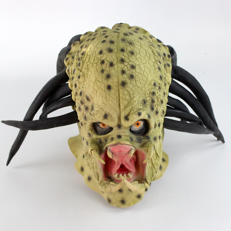 Lateksowa maska głowy Predator – Latex Alien Mask Realistic recenzja i cena