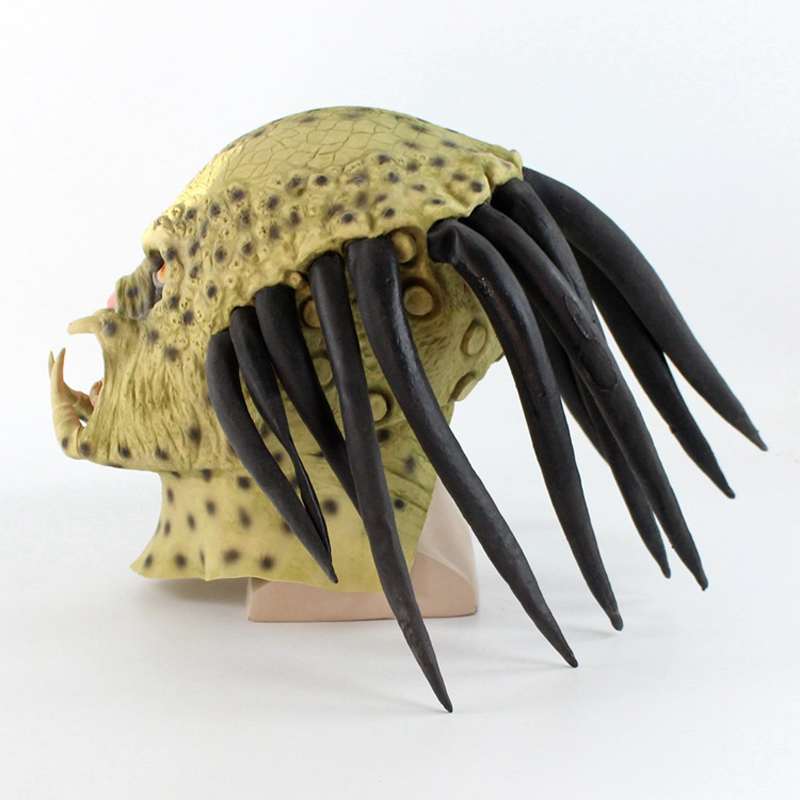 Lateksowa maska głowy Predator – Latex Alien Mask Realistic recenzja i cena