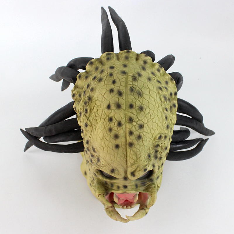 Lateksowa maska głowy Predator – Latex Alien Mask Realistic recenzja i cena