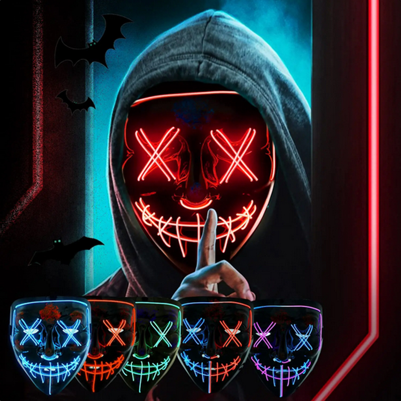Maska Halloweenowa Straszna Ve – Led Purge Mask Halloween recenzja i cena