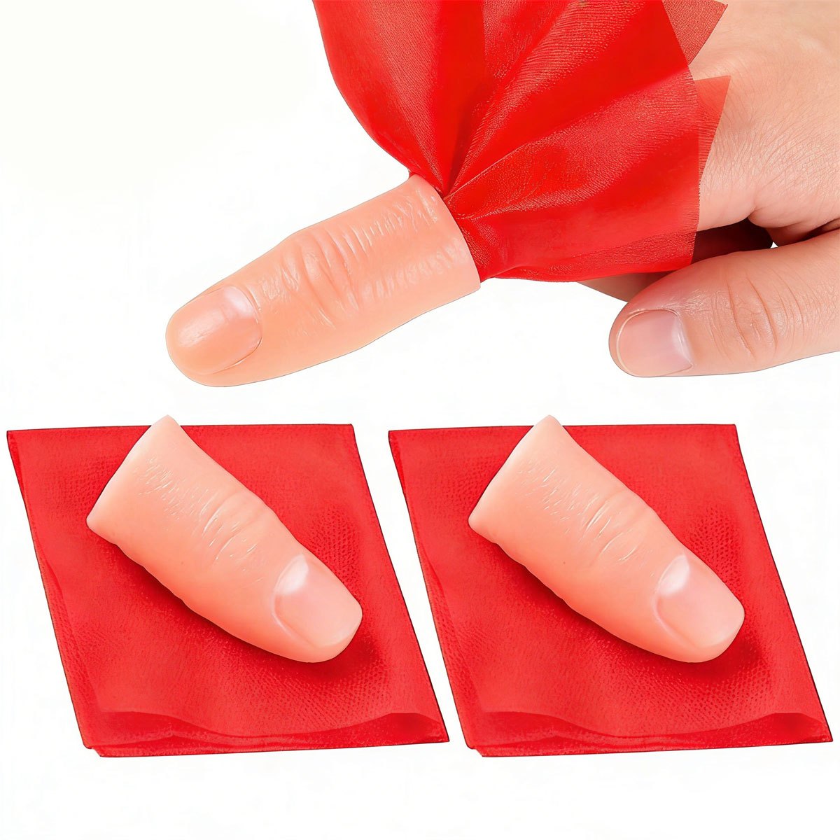 3-częściowy zestaw magicznych  – Thumb Tip Magic Trick Set recenzja i cena