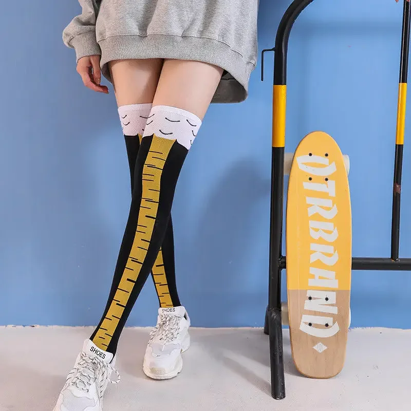 Śmieszne pończochy z łapą kurc – Funny Chicken Leg Socks recenzja i cena