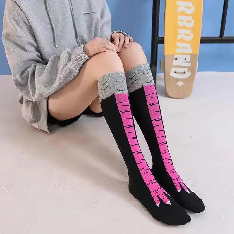 Śmieszne pończochy z łapą kurc – Funny Chicken Leg Socks recenzja i cena