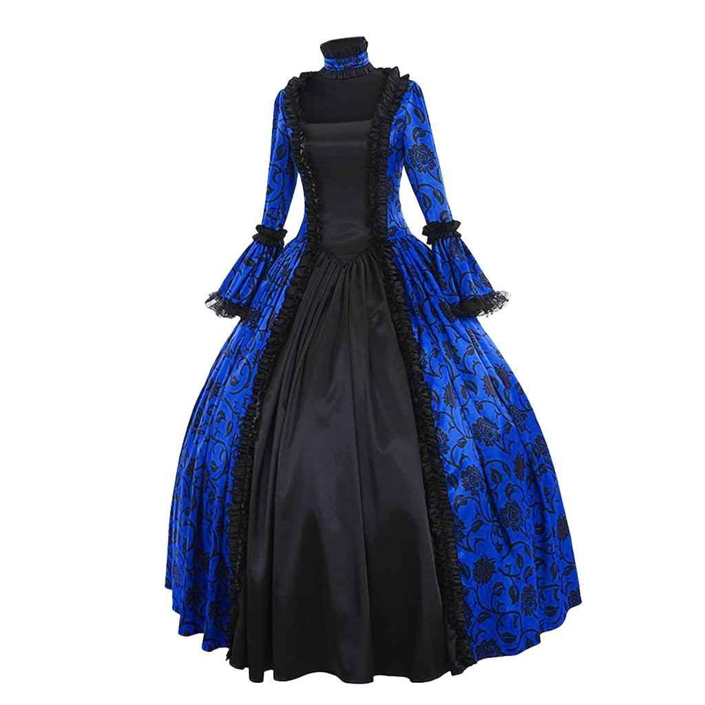 Damska Sukienka Vintage Eksklu – Medieval Renaissance Dress Women recenzja i cena