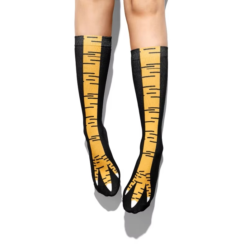 3D śmieszne kreatywne stopy ku – Funny Chicken Leg Socks recenzja i cena
