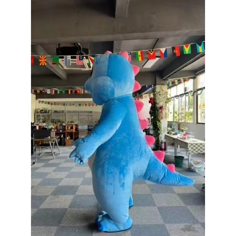 Kostium dmuchany Niebieski Smo – Inflatable Dinosaur Costume Adult recenzja i cena