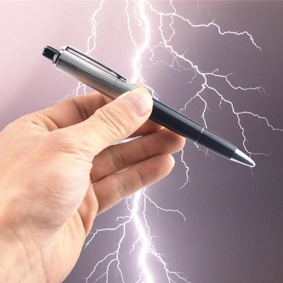 1 szt. Kreatywny długopis z za – Shock Pen Prank Toy recenzja i cena