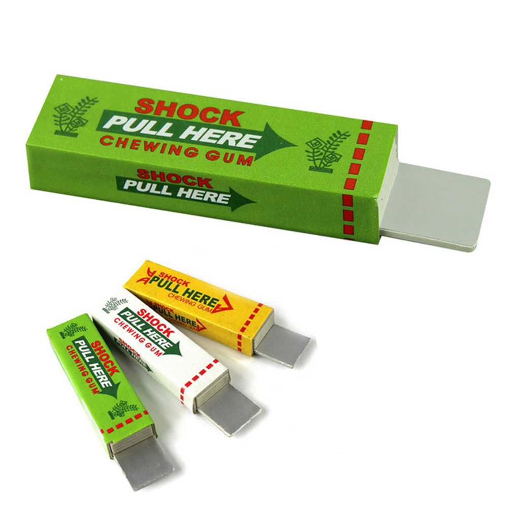 Electric Shock Joke Chewing Gu – Shock Pen Prank Toy recenzja i cena