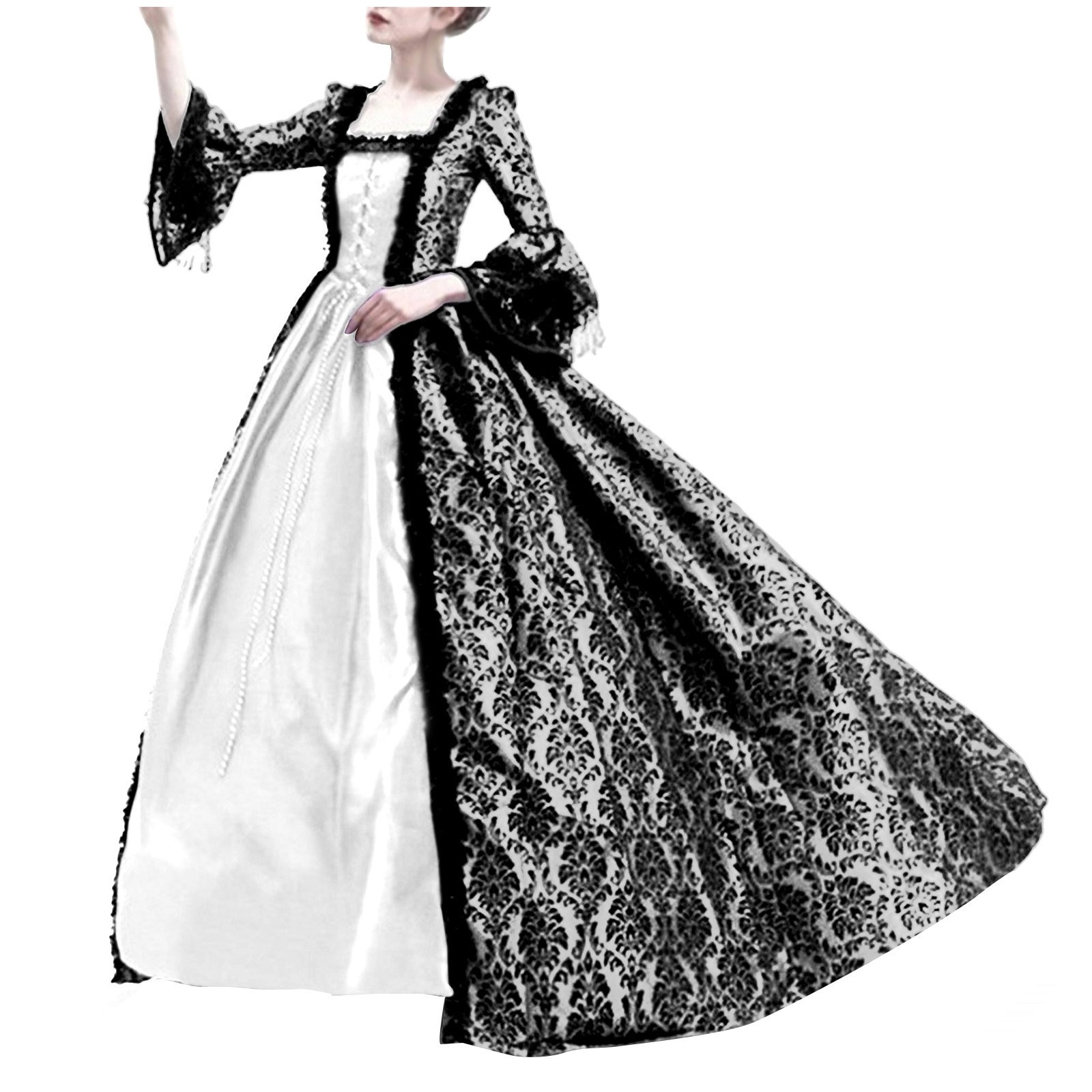 Kostium na Halloween dla kobie – Medieval Renaissance Dress Women recenzja i cena