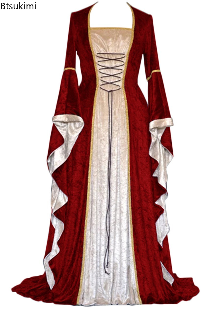 Damska Sukienka Renesansowa Śr – Medieval Renaissance Dress Women recenzja i cena