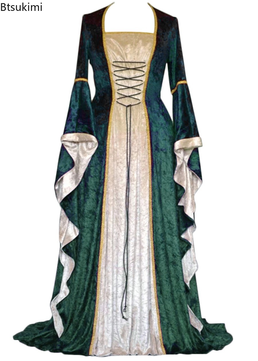Damska Sukienka Renesansowa Śr – Medieval Renaissance Dress Women recenzja i cena
