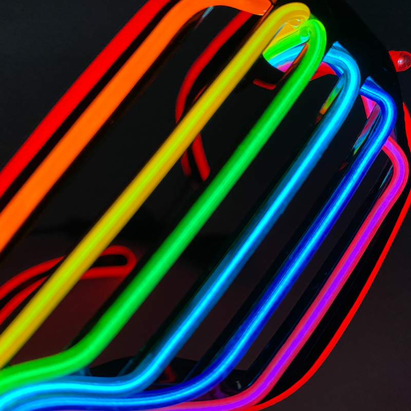 Fluorescencyjne kolorowe świec – Glow In The Dark Party Glasses recenzja i cena